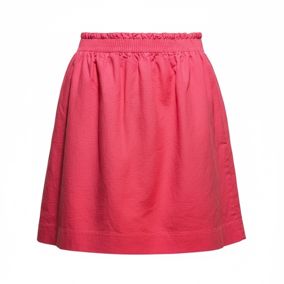 J. Crew Dresses & Skirts - H8- Linen Size 6 Small Sm S J. Crew Vibrant Pink A-Line Skirt
